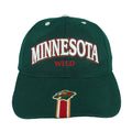 NHL (Twins) - Minnesota Wild Strapback Hat 1990s OSFA Vintage Retro Hockey