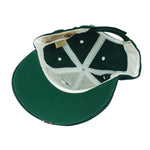 NHL (Twins) - Minnesota Wild Strapback Hat 1990s OSFA Vintage Retro Hockey