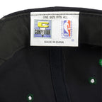 Vintage NBA (Competitor) - Seattle SuperSonics Snapback Hat 1990s OSFA in black and green