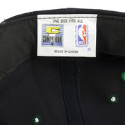 Vintage NBA (Competitor) - Seattle SuperSonics Snapback Hat 1990s OSFA in black and green