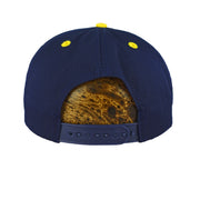 NBA (Drew Pearson) - Indiana Pacers Embroidered Spell-Out Snapback Hat 1990s OSFA Vintage Retro Basketball