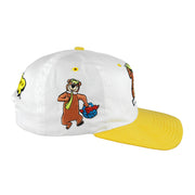 Vintage - Yogi Bear Embroidered Snapback Hat 1993 OSFA Vintage Retro