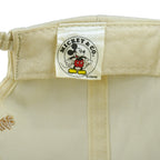 Disney - Mickey Mouse Embroidered Plaid Adjustable Hat 1990s OSFA Vintage Retro