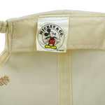 Disney - Mickey Mouse Embroidered Plaid Adjustable Hat 1990s OSFA Vintage Retro