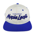 NHL (The Zhat) - Toronto Maple Leafs Embroidered Snapback Hat 1990s OSFA Vintage Retro Hockey