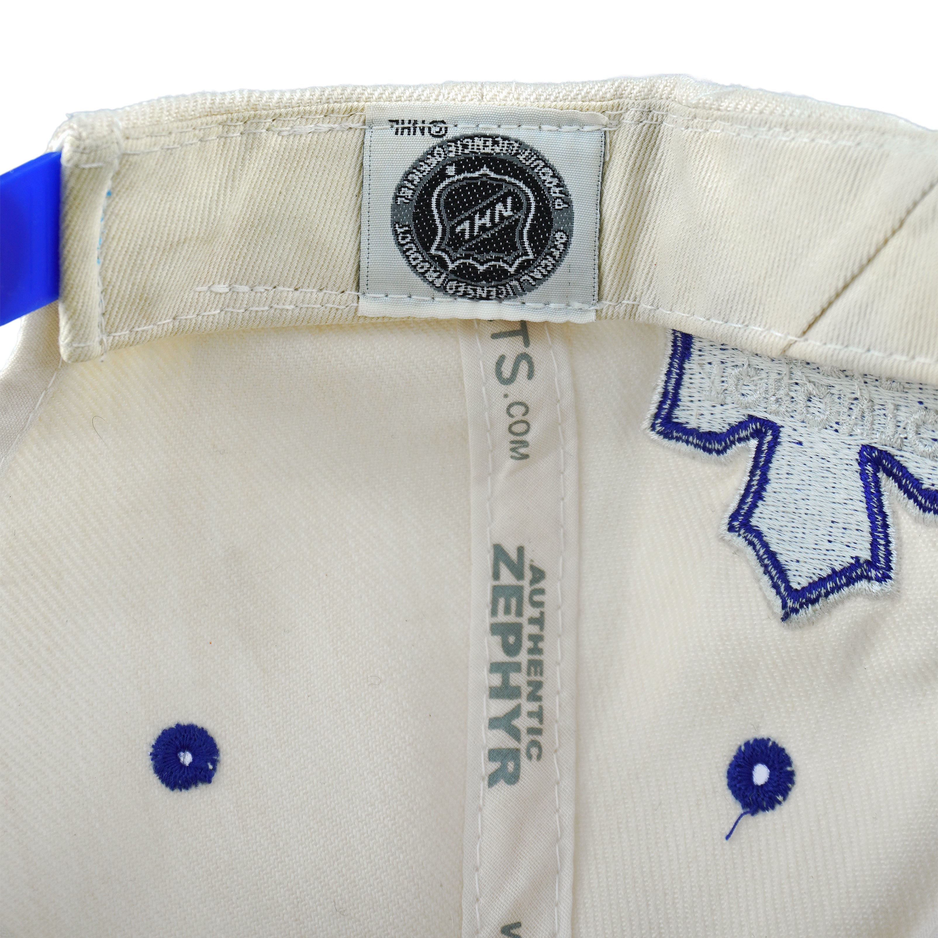 NHL (The Zhat) - Toronto Maple Leafs Embroidered Snapback Hat 1990s OSFA Vintage Retro Hockey