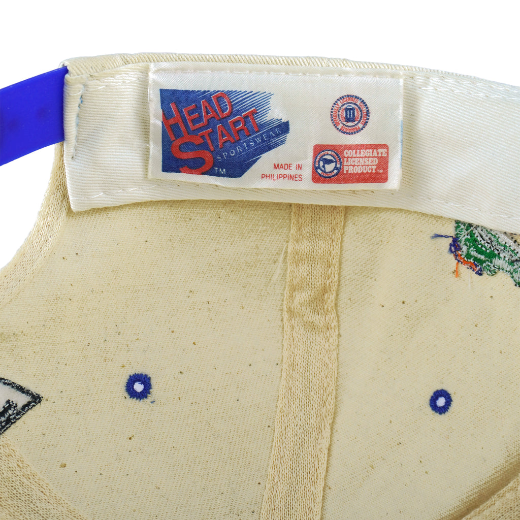 NCAA (Head Start) - Florida Gators Snapback Hat 1990s OSFA Vintage Retro