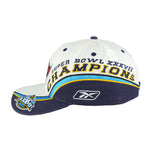 Reebok - Tampa Bay Buccaneers Super Bowl XXXVII Strap Back Hat 2003 OSFA Vintage Retro Football