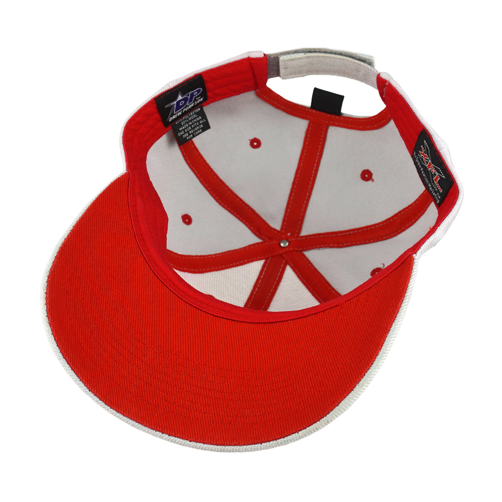 Vintage (DP) - XFL Spell-Out Embroidered Strapback Hat 1990s OSFA Vintage Retro Football