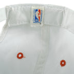 NBA - White & Orange Cleveland Cavaliers Embroidered Snapback Hat 1990s OSFA Vintage Retro Basketball