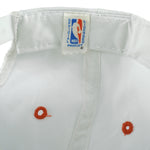 NBA - White & Orange Cleveland Cavaliers Embroidered Snapback Hat 1990s OSFA Vintage Retro Basketball