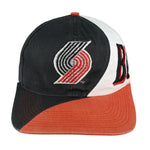 NBA - Portland Blazers Big Logo Snapback Hat 1990s OSFA Vintage Retro Basketball