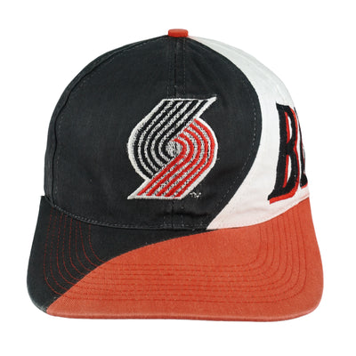 NBA - Portland Blazers Big Logo Snapback Hat 1990s OSFA