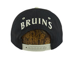 NHL (Twins) - Boston Bruins Embroidered Logo Snapback Hat 1990s OSFA Vintage Retro Hockey