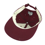 NHL (CCM) - Colorado Avalanche Hockey Embroidered Strapback Hat 1990s OSFA Vintage Retro Hockey