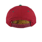 NBA (Sports Specialties) - Red & Green Seattle SuperSonics Snapback Hat 1990s OSFA Vintage Retro Basketball