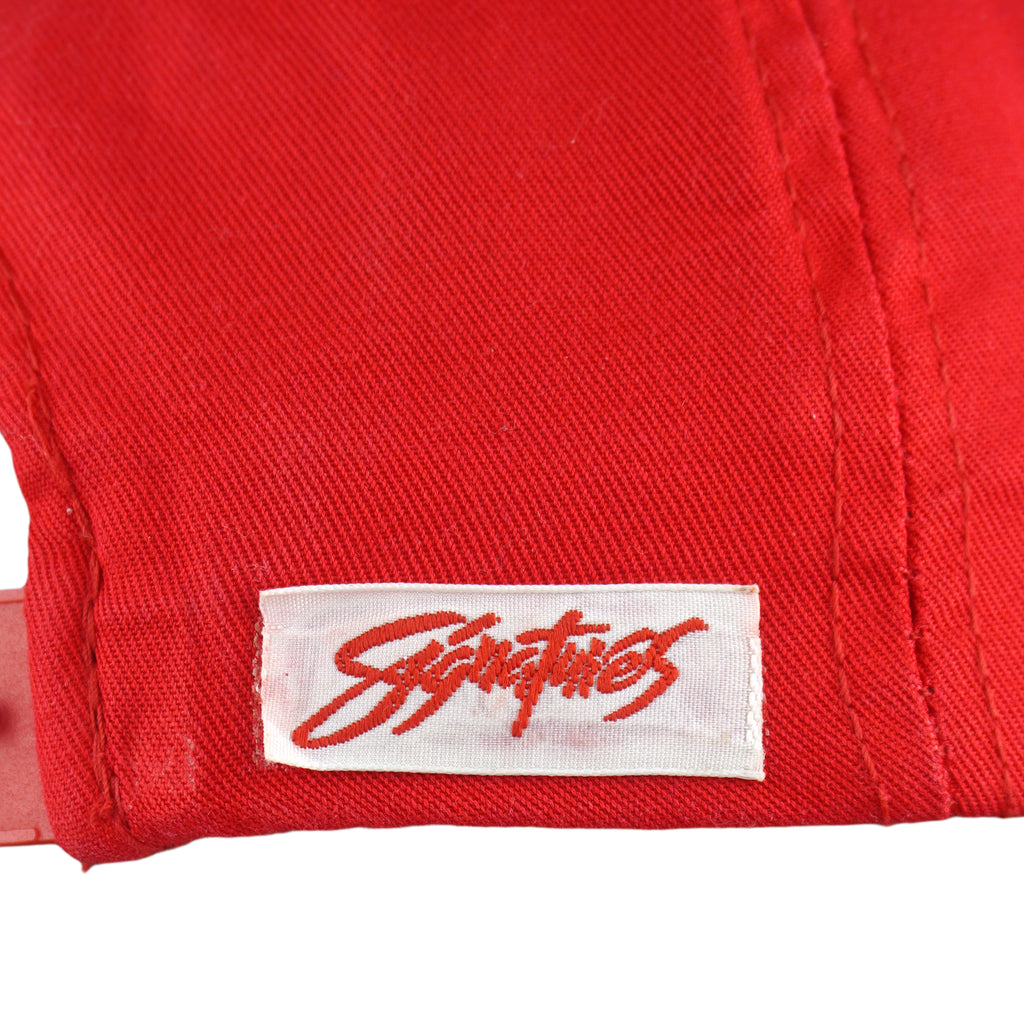 NCAA - UNLV Rebels Corduroy Embroidered Snapback Hat 1990s OSFA Vintage Retro