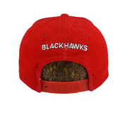 NHL (The Classic) - Chicago Blackhawks Big Logo Snapback Hat 1990s OSFA Vintage Retro Hockey