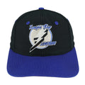 NHL (Logo 7) - Tampa Bay Lightning Snapback Hat 1990s OSFA Vintage Retro Hockey