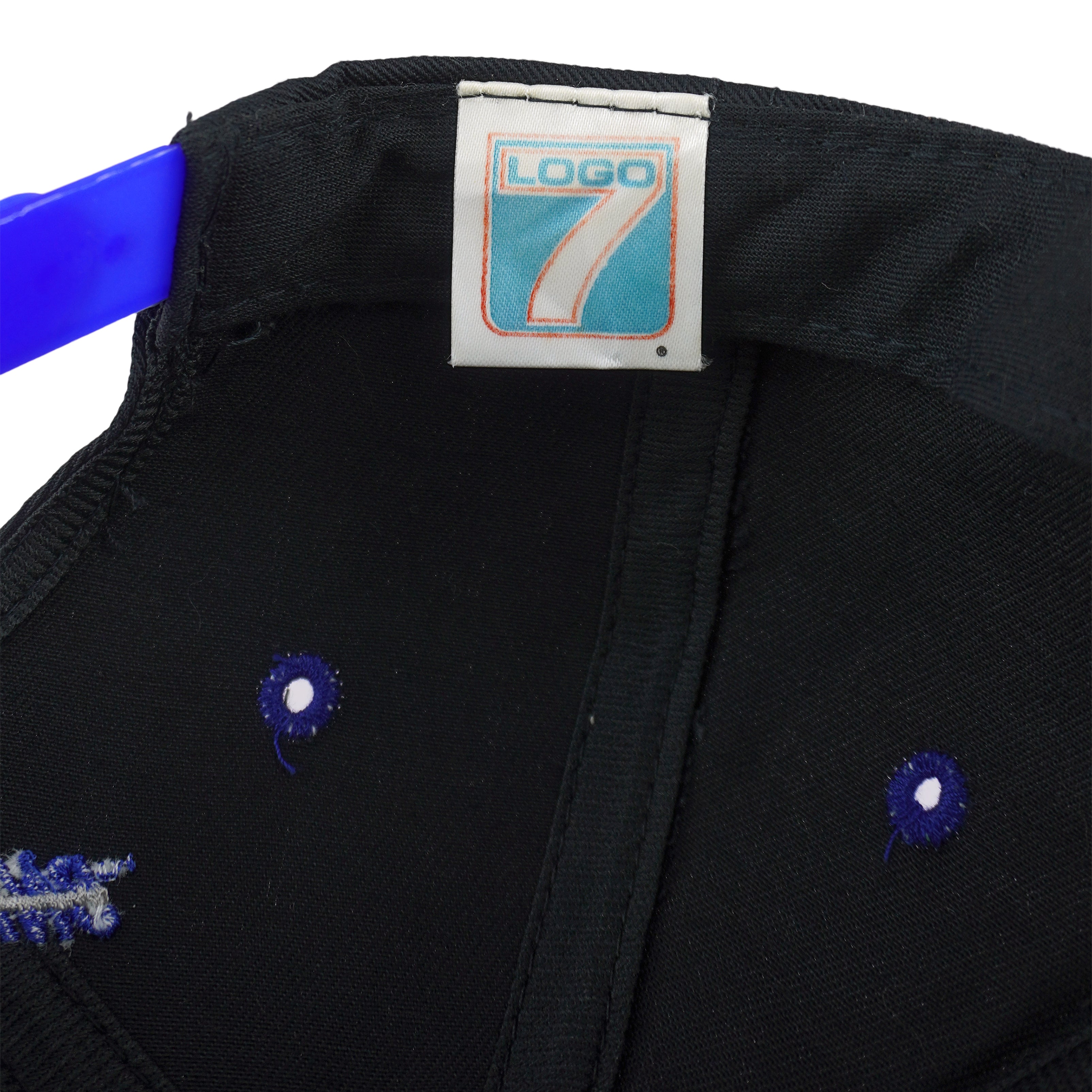 NHL (Logo 7) - Tampa Bay Lightning Snapback Hat 1990s OSFA Vintage Retro Hockey