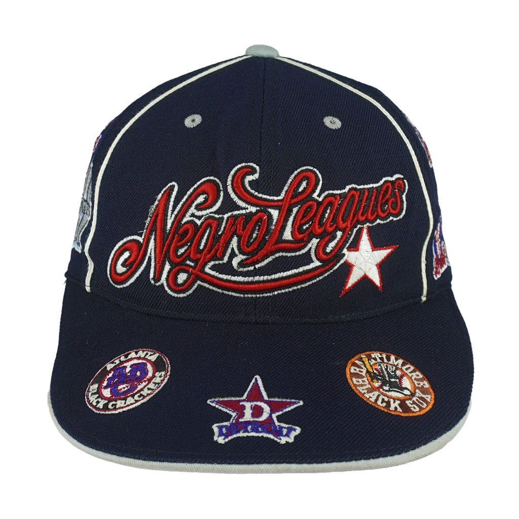 MLB (BB Headgear) - Negro Leagues Baseball Team Logos Fitted Hat 1990s Vintage Retro Baseball