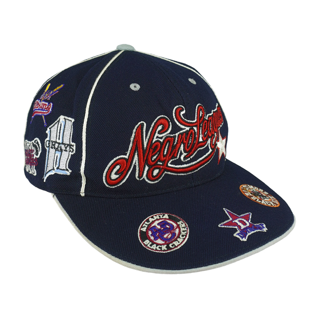 MLB (BB Headgear) - Negro Leagues Baseball Team Logos Fitted Hat 1990s Vintage Retro Baseball