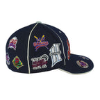 MLB (BB Headgear) - Negro Leagues Baseball Team Logos Fitted Hat 1990s Vintage Retro Baseball