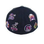 MLB (BB Headgear) - Negro Leagues Baseball Team Logos Fitted Hat 1990s Vintage Retro Baseball