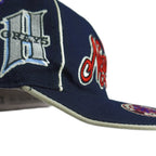 MLB (BB Headgear) - Negro Leagues Baseball Team Logos Fitted Hat 1990s Vintage Retro Baseball