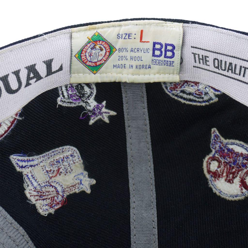 MLB (BB Headgear) - Negro Leagues Baseball Team Logos Fitted Hat 1990s Vintage Retro Baseball