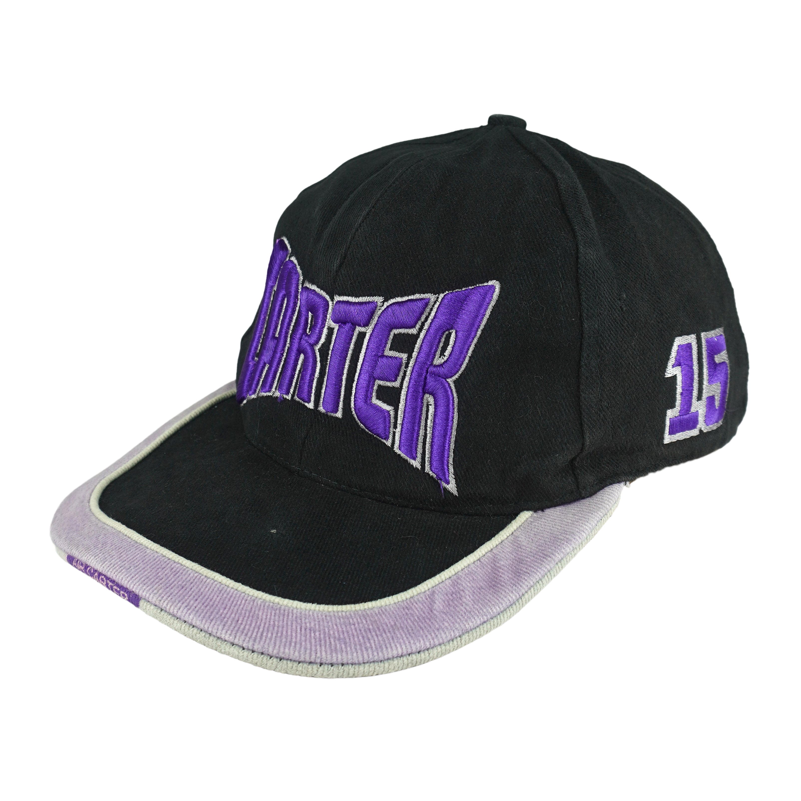 NBA - Toronto Raptors, Vince Carter #15 Embroidered Adjustable Hat 1990s Vintage Retro Basketball