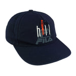 FILA - NBA Grant Hill Basketball #33 Strapback Hat 1990s OSFA Vintage Retro Basketball