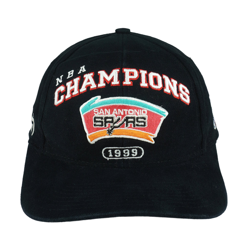 Puma - NBA San Antonio Spurs 99 Champs Embroidered Strapback Hat 1999 OSFA Vintage Retro Basketball