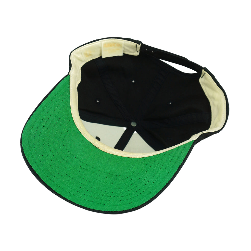 NHL (Annco) - Boston Bruins Big Logo Snapback Hat 1990s OSFA Vintage Retro Hockey
