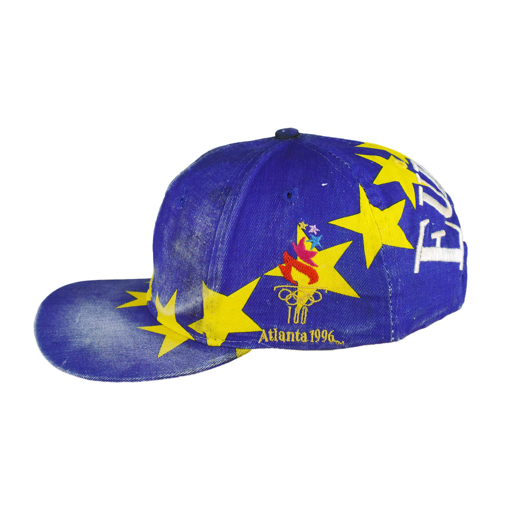 Vintage (Hanes) - Team Europe Olympic Games Snapback Hat 1996 OSFA Vintage Retro