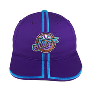 NBA (Sports Specialties) - Utah Jazz Embroidered Snapback Hat 1990s OSFA Vintage Retro Basketball