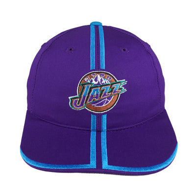 NBA (Sports Specialties) - Utah Jazz Embroidered Snapback Hat 1990s OSFA