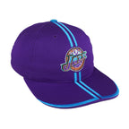 NBA (Sports Specialties) - Utah Jazz Embroidered Snapback Hat 1990s OSFA Vintage Retro Basketball
