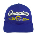 NFL (Logo Athletic) - St. Louis Rams Champions Snapback Hat 1999 OSFA Vintage Retro Football