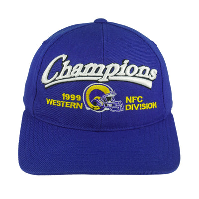 NFL (Logo Athletic) - St. Louis Rams Champions Snapback Hat 1999 OSFA