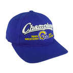 NFL (Logo Athletic) - St. Louis Rams Champions Snapback Hat 1999 OSFA Vintage Retro Football