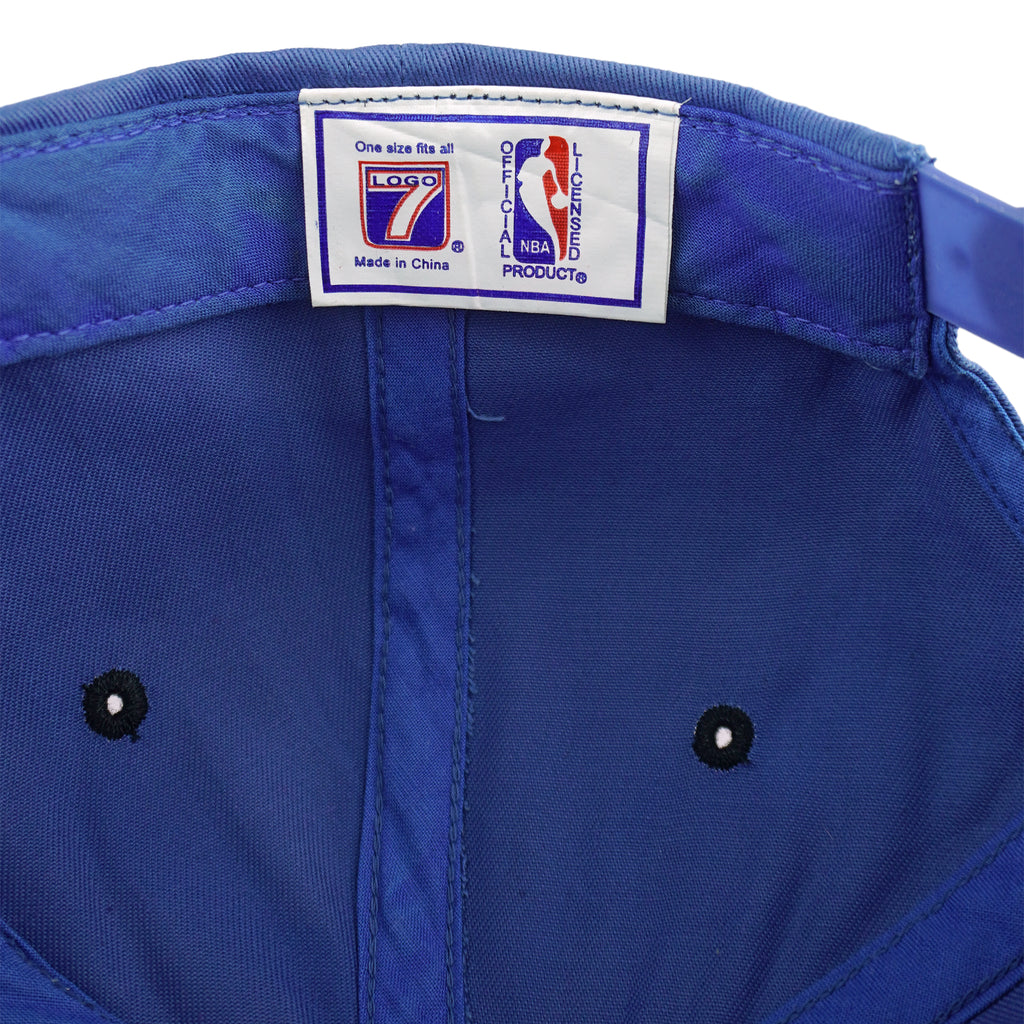 NBA (Logo 7) - Blue Minnesota Timberwolves Snapback Hat 1990s OSFA Vintage Retro Basketball