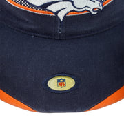 NFL (Sports Specialties) - Denver Broncos Embroidered Strapback Hat 1990s OSFA Vintage Retro Football
