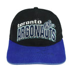 Starter - CFL Toronto Argonauts Spell-Out Strapback Hat 1990s OSFA Vintage Retro Football