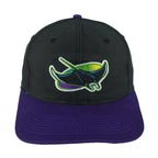 MLB (Logo 7) - Tampa Bay Devil Rays Embroidered Snapback Hat 1990s OSFA Vintage Retro Baseball