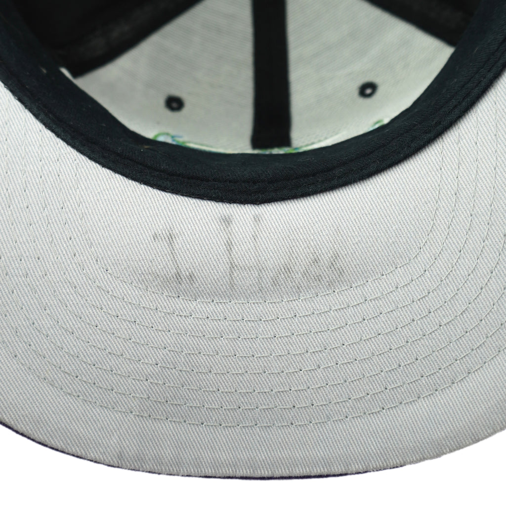 MLB (Logo 7) - Tampa Bay Devil Rays Embroidered Snapback Hat 1990s OSFA Vintage Retro Baseball