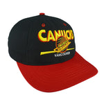 NHL (Twins) - Vancouver Canucks Snapback Hat 1990s OSFA Vintage Retro Hockey