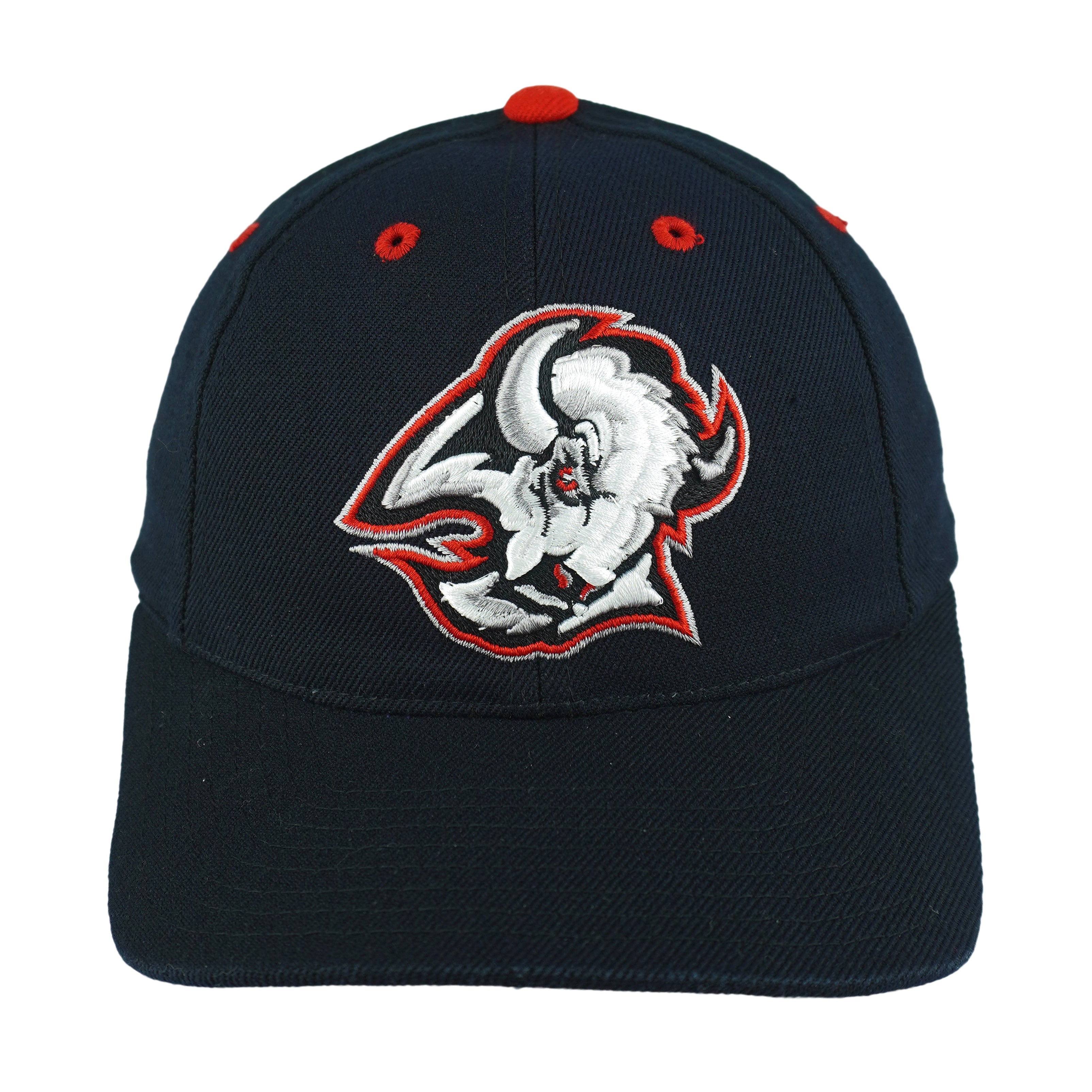NHL (Logo Athletic) - Buffalo Sabres Embroidered Snapback Hat 1990s OSFA Vintage Retro Hockey