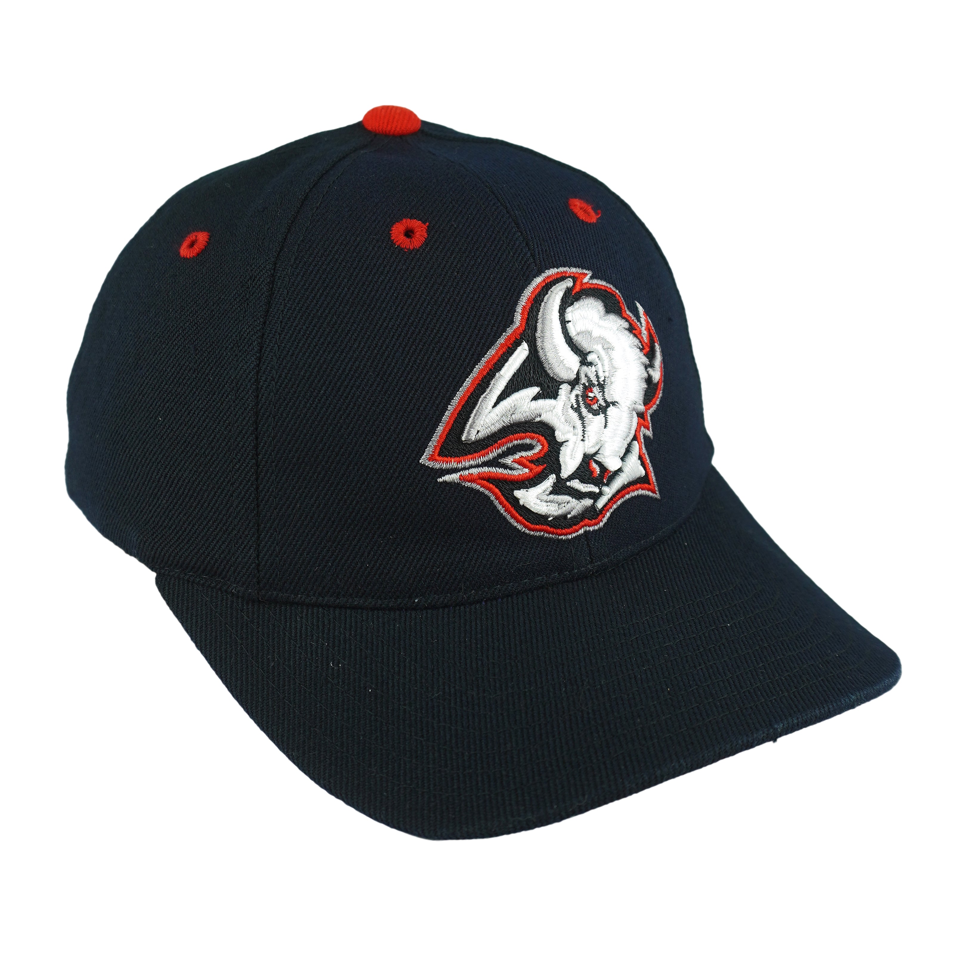 NHL (Logo Athletic) - Buffalo Sabres Embroidered Snapback Hat 1990s OSFA Vintage Retro Hockey