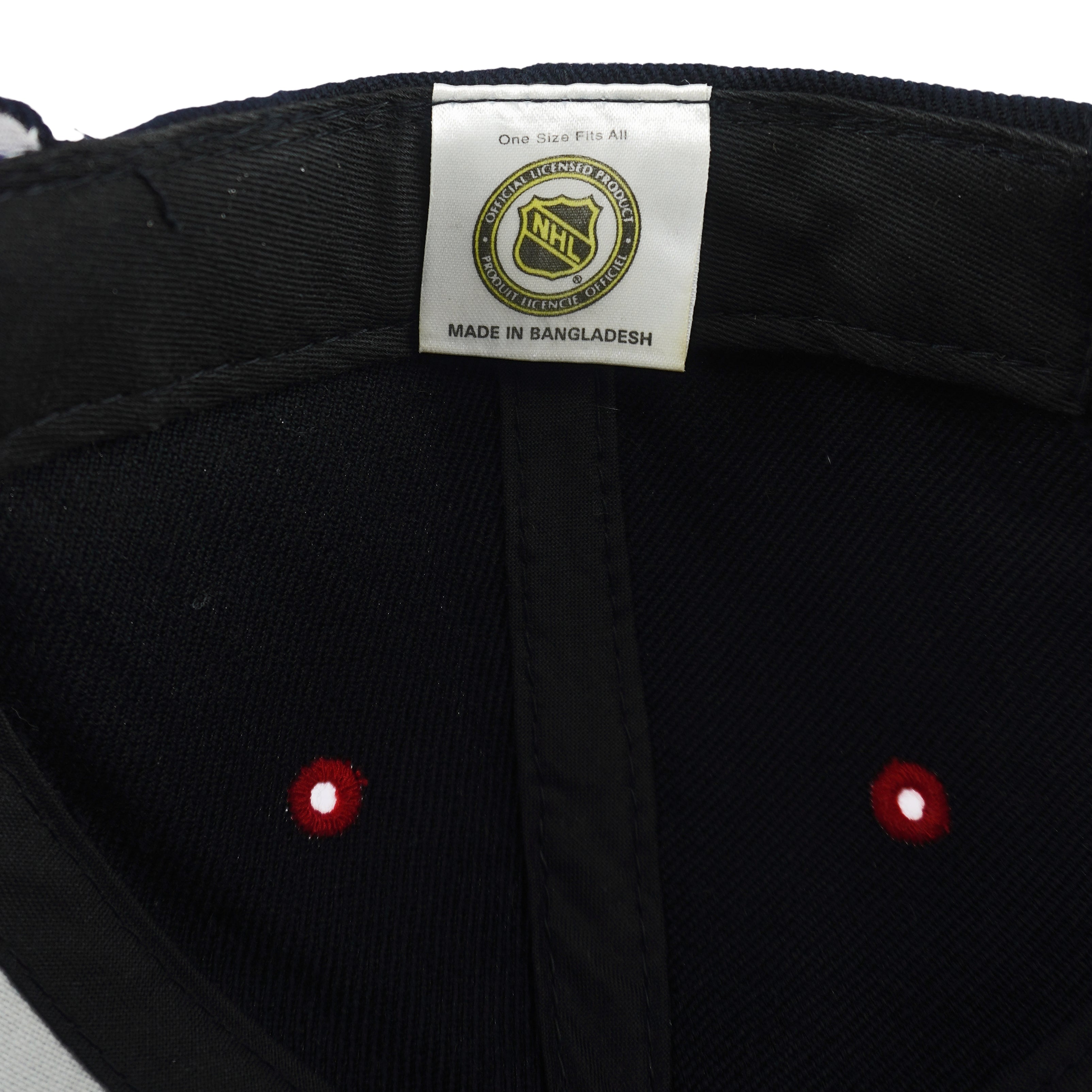 NHL (Logo Athletic) - Buffalo Sabres Embroidered Snapback Hat 1990s OSFA Vintage Retro Hockey